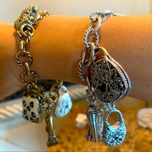 Vintage charm bracelets